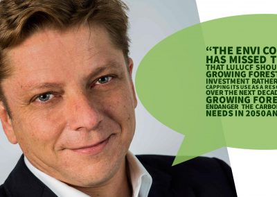 Reaction by Sylvain LhÃ´te, Director General at CEPI to ENVI (Environment) Committee vote on LULUCF
