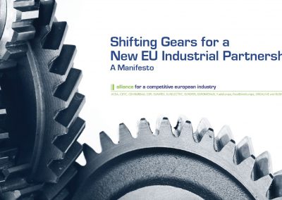Shifting Gears for a New EU Industrial Partnership – A Manifesto