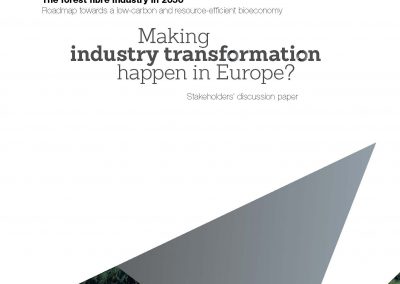 Stakeholder’s discussion paper on “2050 Roadmap to a low carbon bioeconomy”