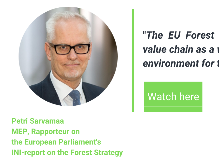 MEP Petri Sarvamaa at Paper & Beyond 2020