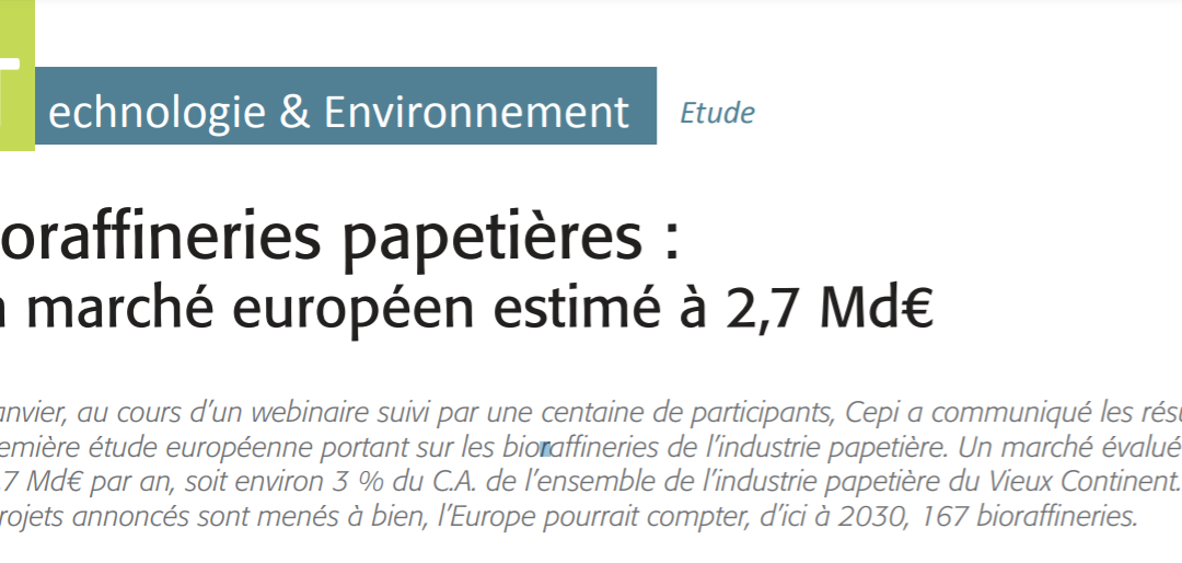 Article published in â€œLa Papeterie Magazineâ€ (ENP Publishing Group), NÂ° 371, February-March 2021