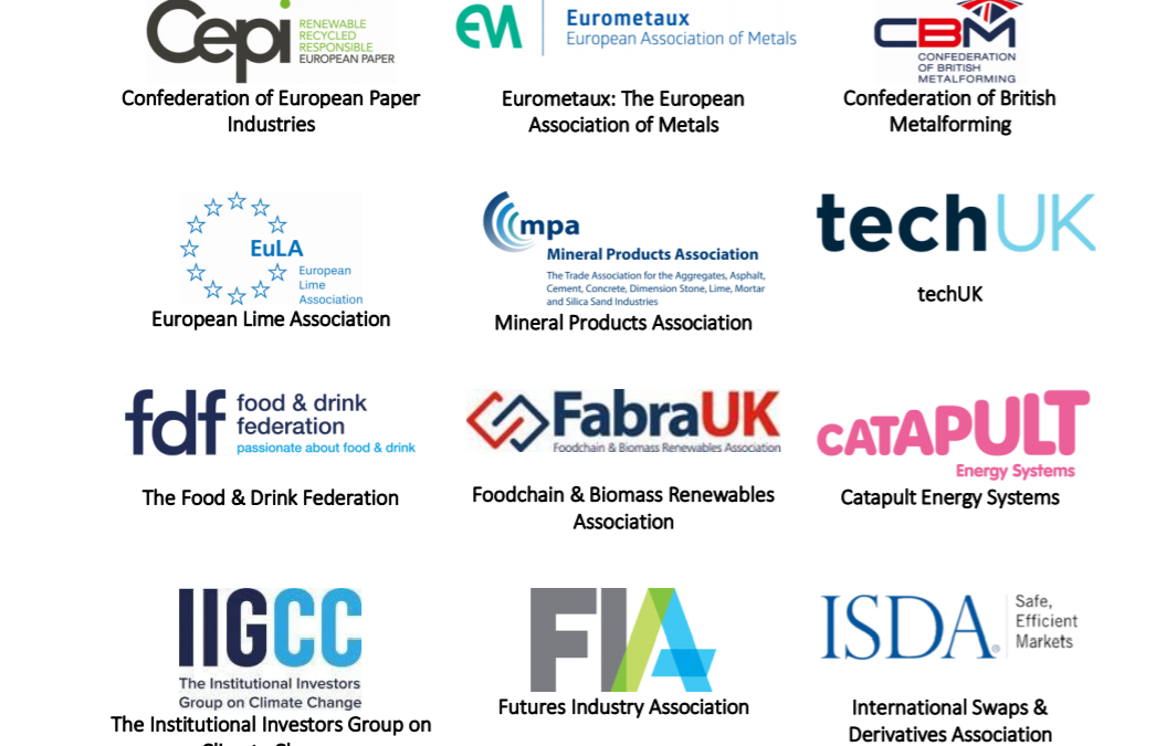 Letter calling for linking the EU Emissions Trading System (EU ETS) with the new UK Emissions Trading System (UK ETS)