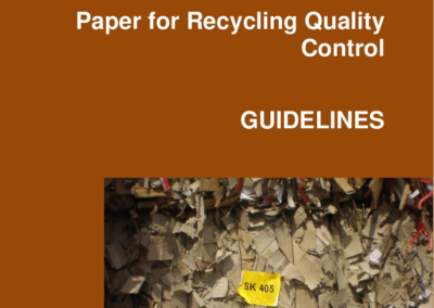 Paper for recycling quality control guidelines 2018