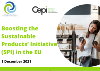 Event: Boosting the Sustainable Products’ Initiative (SPI) in the EU