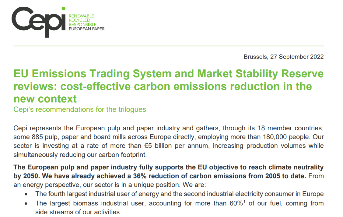 EU Emissions Trading System and Market Stability Reserve<br>reviews: cost-effective carbon emissions reduction in the<br>new context