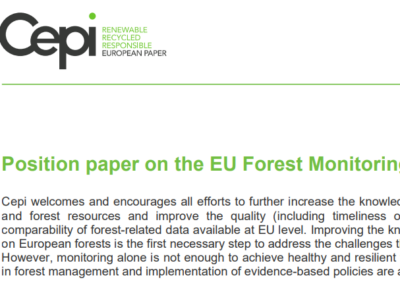 Position paper on the EU Forest Monitoring Regulation