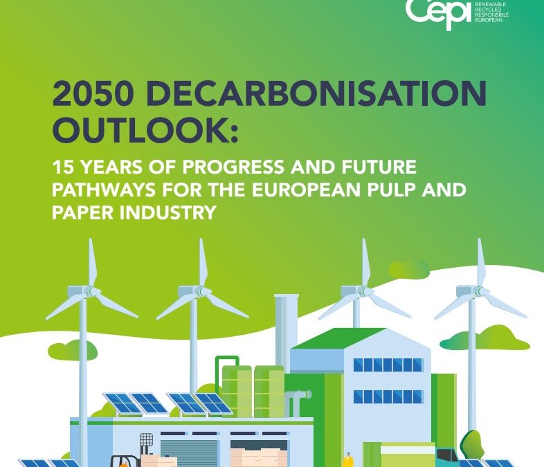 2050 Decarbonisation Outlook: 15 Years of Progress and Future Pathways for the European Pulp and Paper Industry