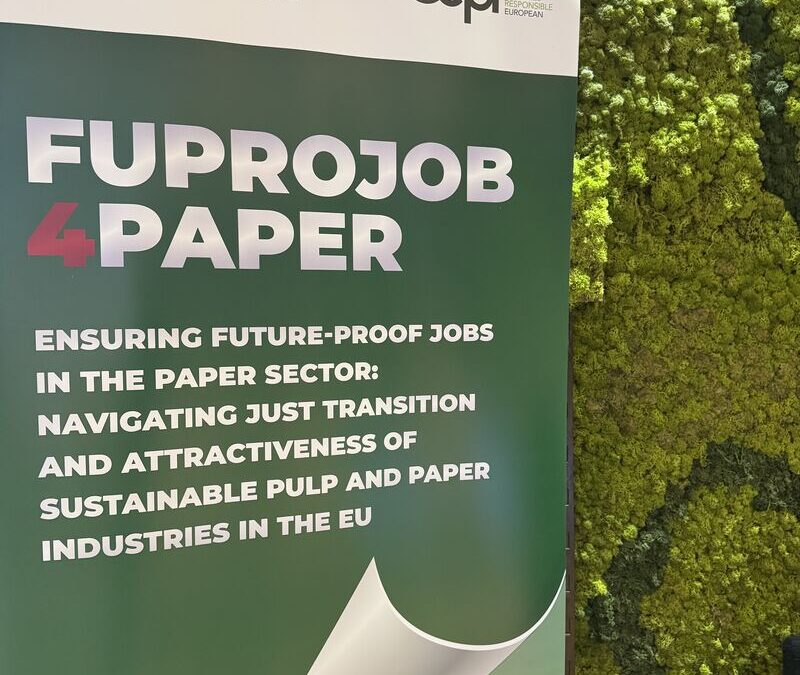 FUPROJOB4PAPER: building skills for the future of Europe’s pulp and paper sector
