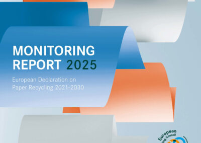 European Paper Recycling Council Monitoring Report 2025 for the European Declaration on Paper Recycling 2021-2030