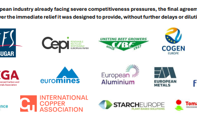 Energy Intensive Industries Statement on Fallback Benchmarks